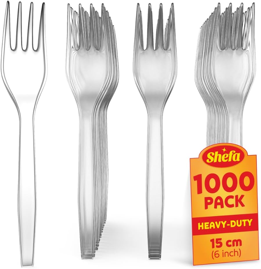 Plastic Clear FORKS (50 pack)