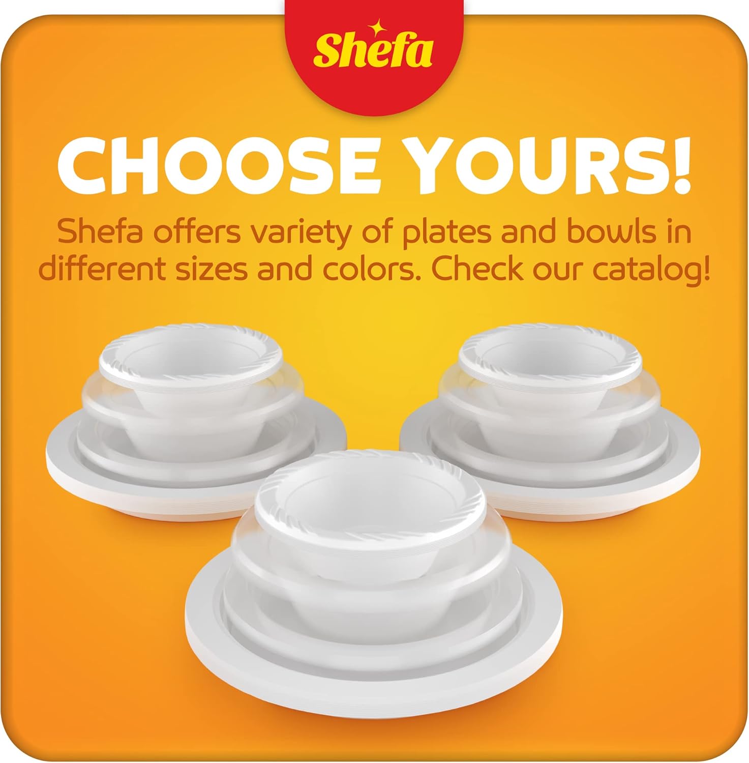 Plastic Clear 9inch PLATES (40 pack)