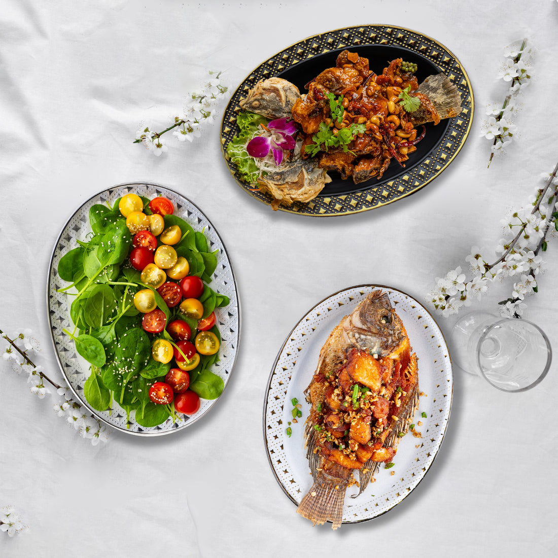 ELEGANT OVEL BOWLS (10 PER PACK)