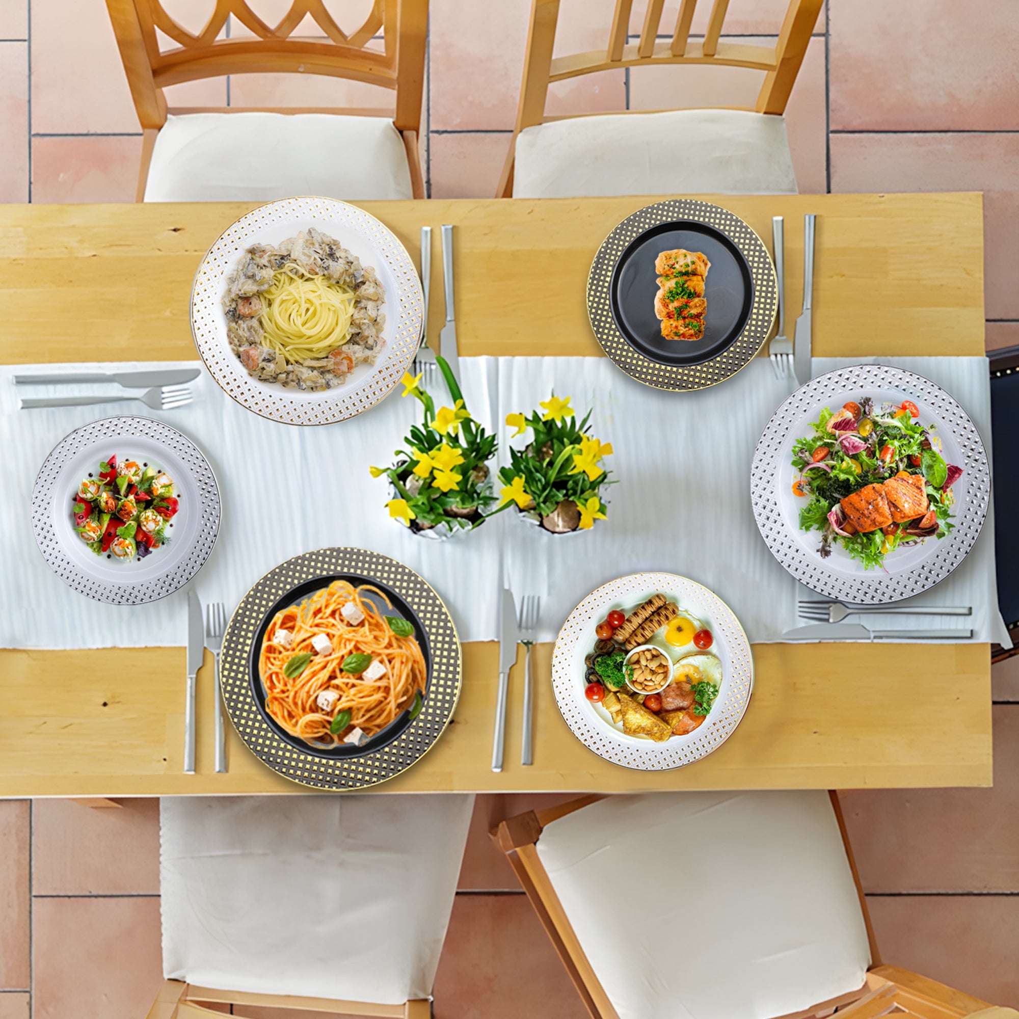 ELEGANT 9inch PLATES (10 PER PACK)