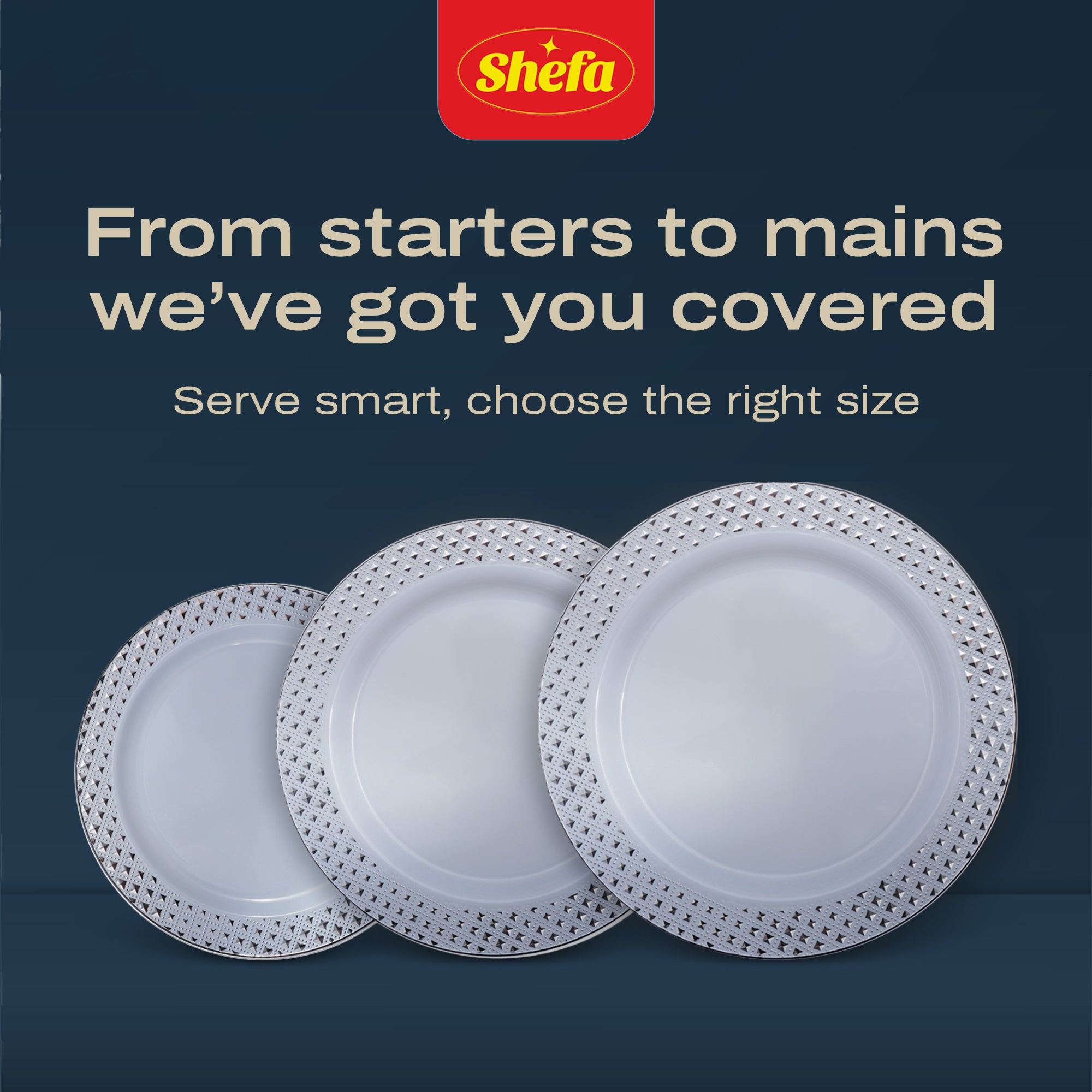 ELEGANT 7inch PLATES (10 PER PACK)