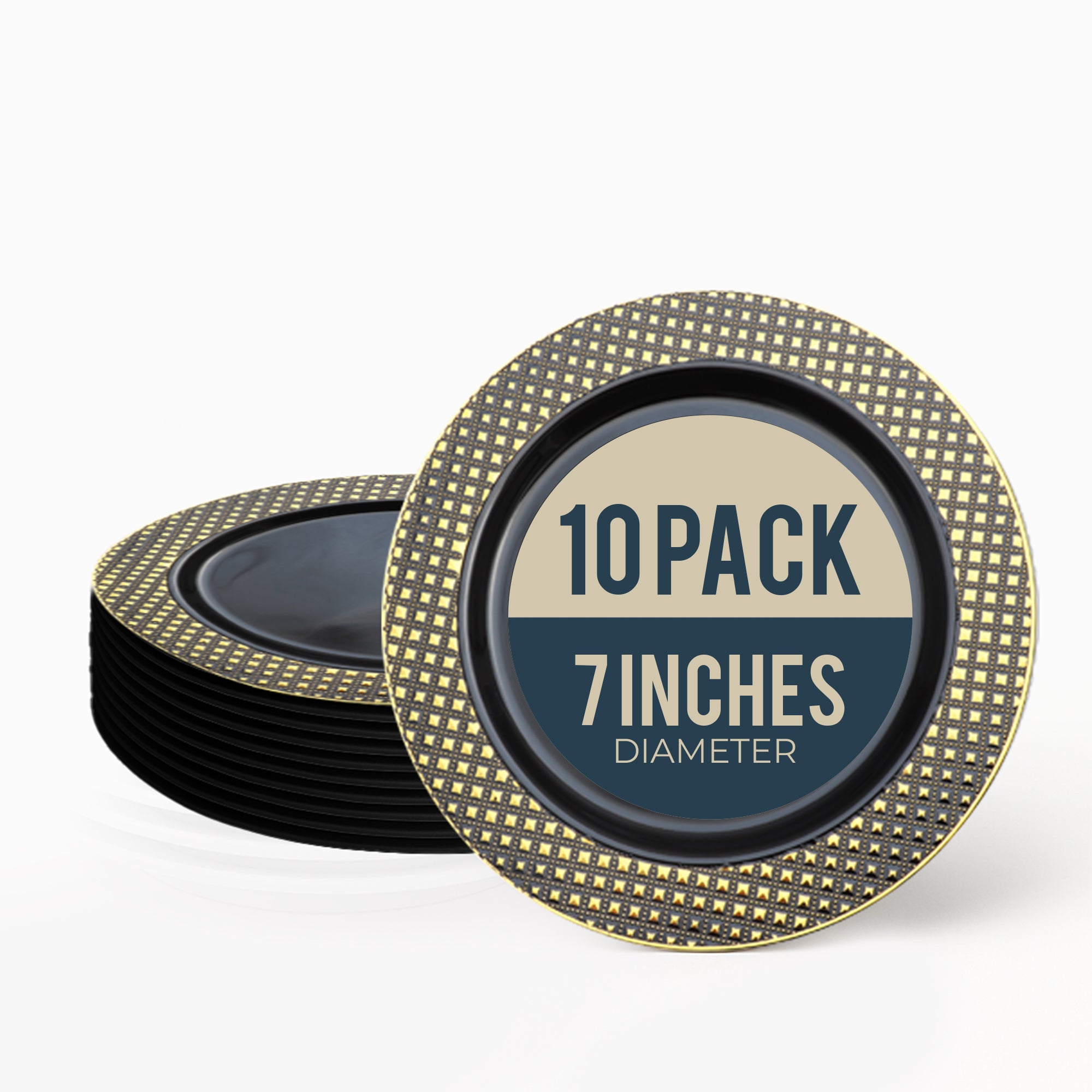 ELEGANT 7inch PLATES (10 PER PACK)