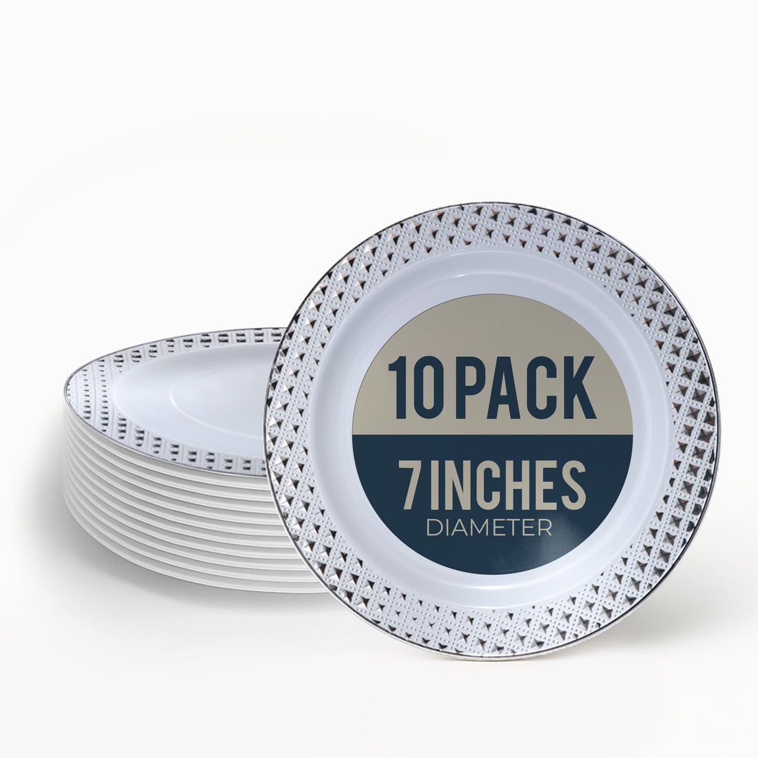 ELEGANT 7inch PLATES (10 PER PACK)