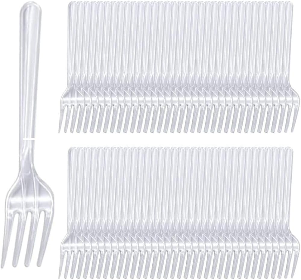 Plastic Clear FORKS (50 pack)