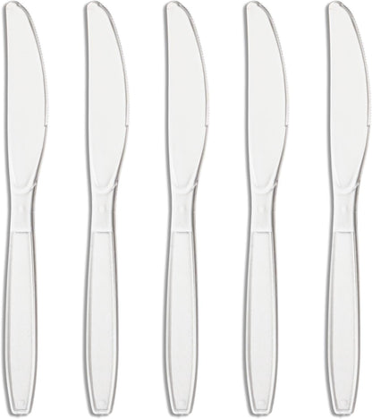 Plastic Clear Knives (50 pack)