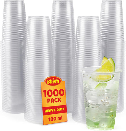 Plastic Cups 180CC (100 per sleeve)