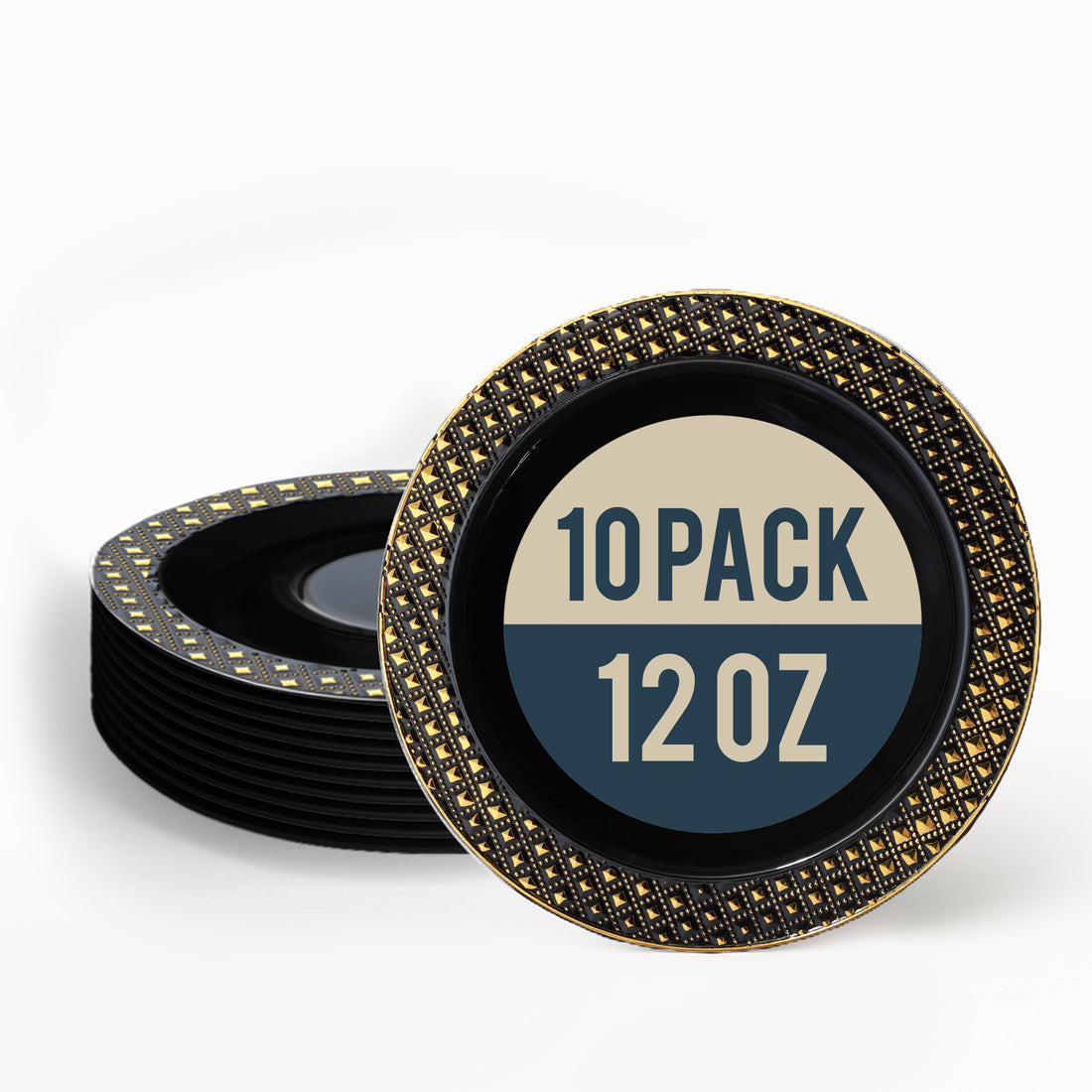 ELEGANT 12OZ BOWLS (10 PER PACK)