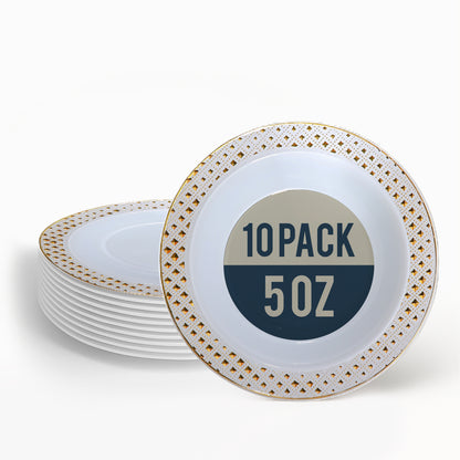 ELEGANT 5OZ BOWLS (10 PER PACK)