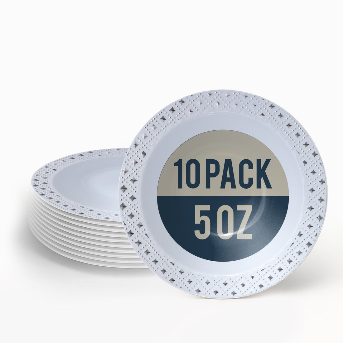ELEGANT 5OZ BOWLS (10 PER PACK)